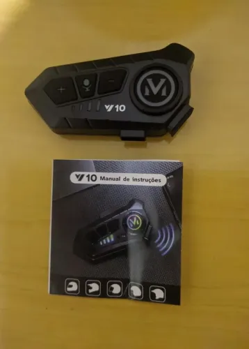 Fone p/ Capacete Bluetooth