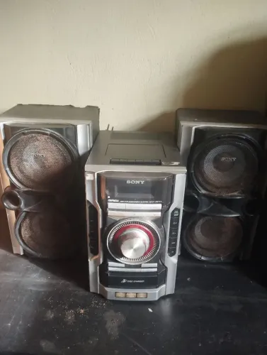 Mini system sony com defeito para reatauro
