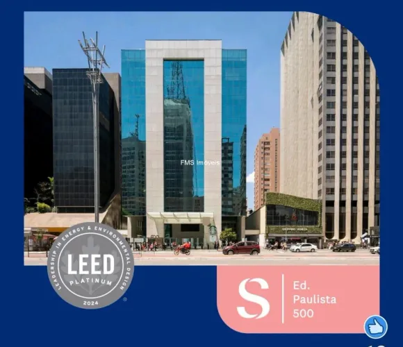 Avenida Paulista Laje comercial 225m² entre Avenida Brigadeiro Luís Antônio e Rua Maria Fi
