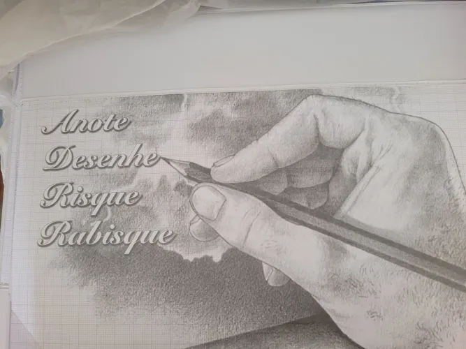 Risque e rabisque em papel - 40 unidades