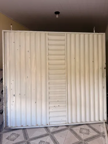 Portão galvanizado
