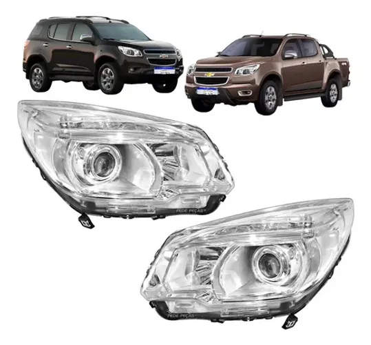 Farol Chevrolet S10 Trailblazer Ltz 2012 2013 A 2016 Novo