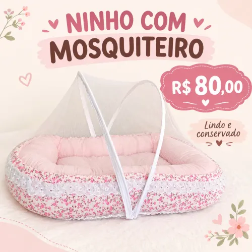 Ninho com mosquiteiro