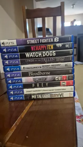 Lote jogos PS4/PS5