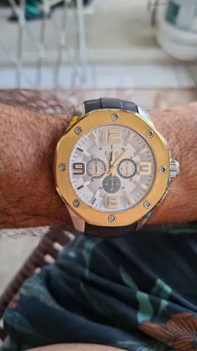 Vendo esse relógio ewc original todo em aço 