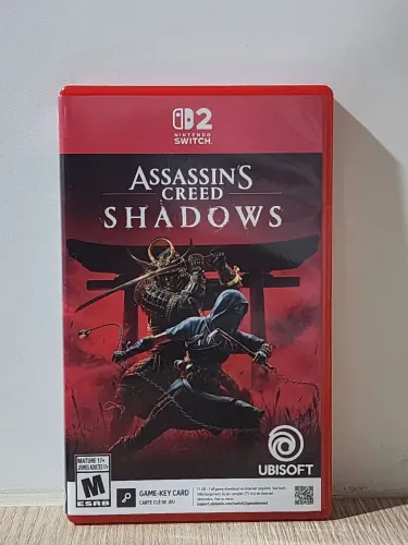 Assassins Creed Shadows - Nintendo Switch 2 - Mídia Física