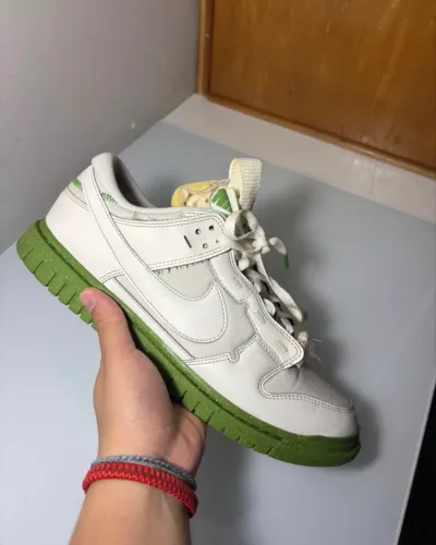 Nike Dunk jumbo sail green