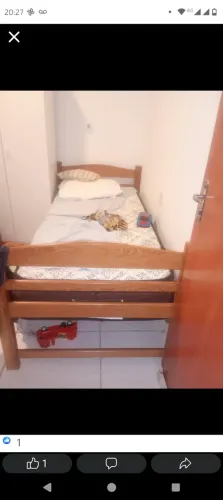 Cama de solteiro sem colchão