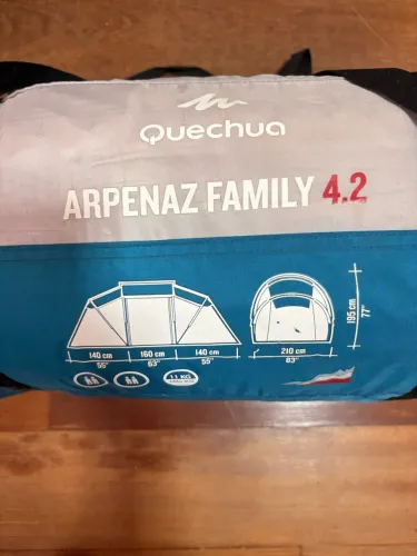 Barraca de Camping Quechua Arpenaz Family 4.2