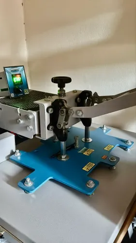 Prensa Térmica Maquinatec 50x70 + Suporte Pouquíssimo Uso