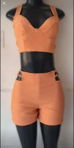 Conjunto de corrente  Lurex grosso 