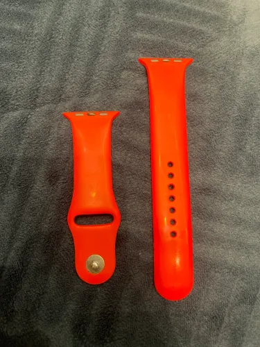 Pulseira vermelha - apple watch series 3 - 42 mm