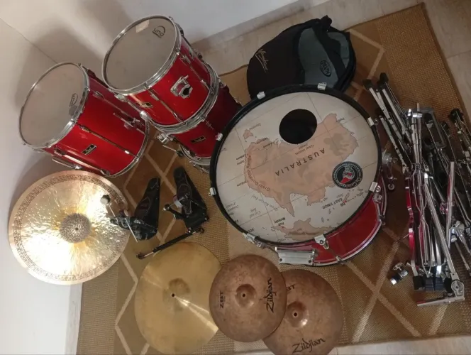 Bateria Pearl Export anos 90