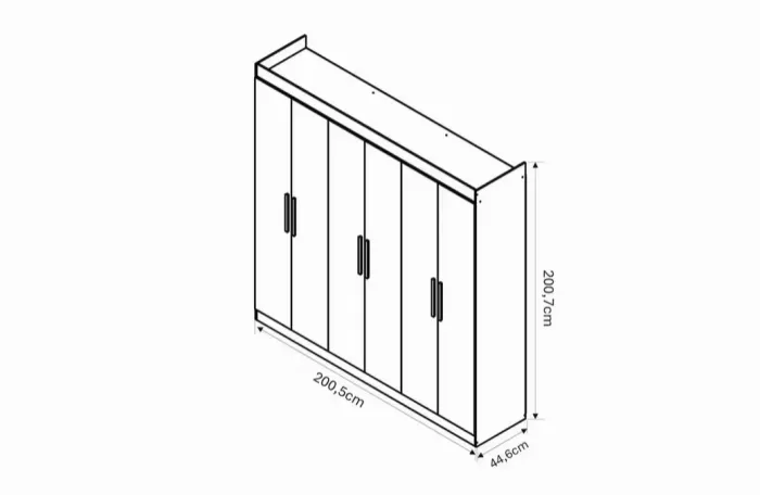 Vendo guarda-roupa casal