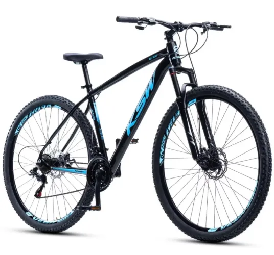 Bicicleta Bike Aro 29 Ksw Xlt100 21 Velocidades Marcha Aero Alumínio