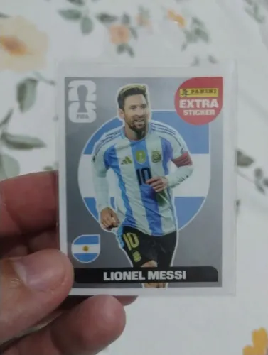 Figurinha Legend Messi 2026 Prata