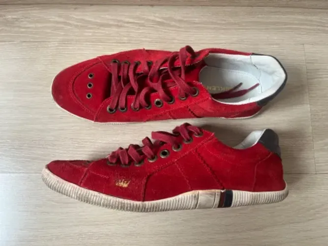 Tenis osklen 42 vermelho original - pouco uso