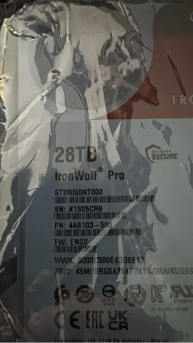 Hd sata 28 tb iron