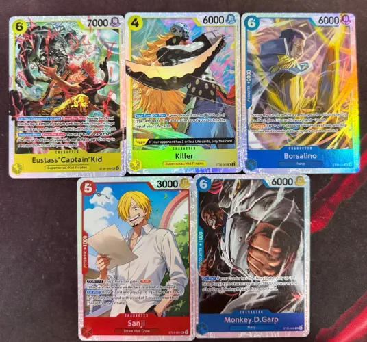 Cartas one piece - SR