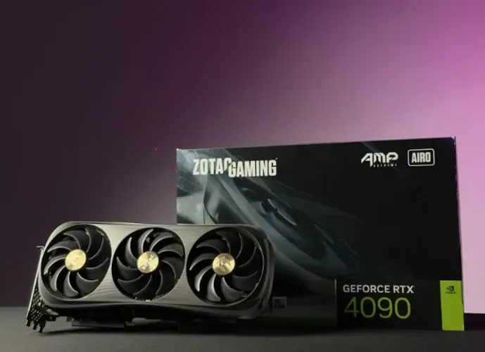 Placa de Vídeo ZOTAC GAMING RTX 4090 AMP Extreme AIRO 24GB