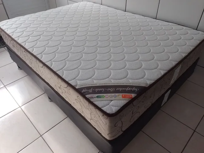 Cama Box Casal HIGIENIZADA, Entrego 