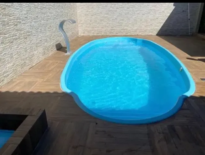 Piscina de Fibra 7 metros completa