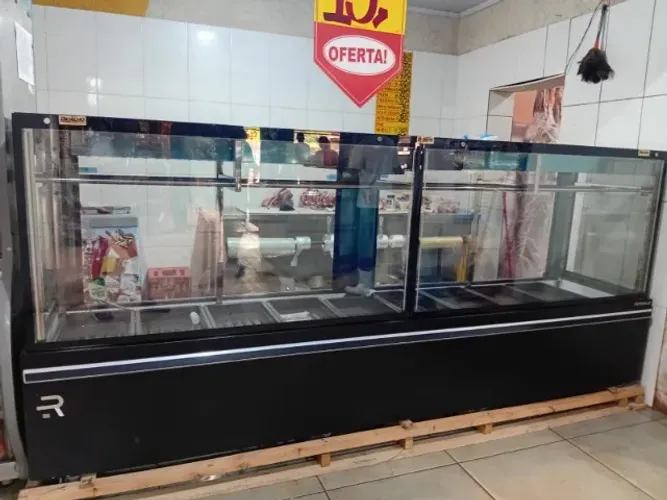 BALCÃO 3M PARA AÇOUGUE REFRIMATE NOVO