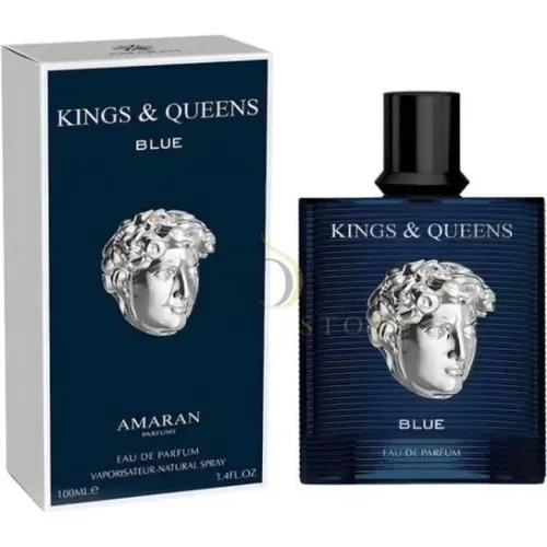 Amaran Kings & Quenns Blue Eau de Parfum Perfume Masculino 100ml - Incolor