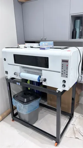 Impressora dtf uv 30 cm com 3 cabeças com defeito