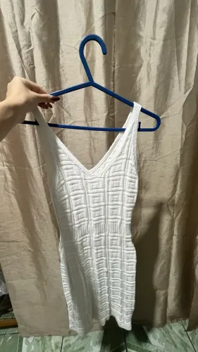 Vestido de crochê