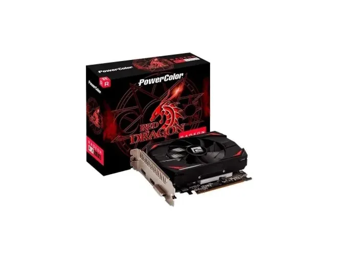 Placa De Video Amd Radeon Powercolor Rx 550 4gb Ddr5 128 Bit