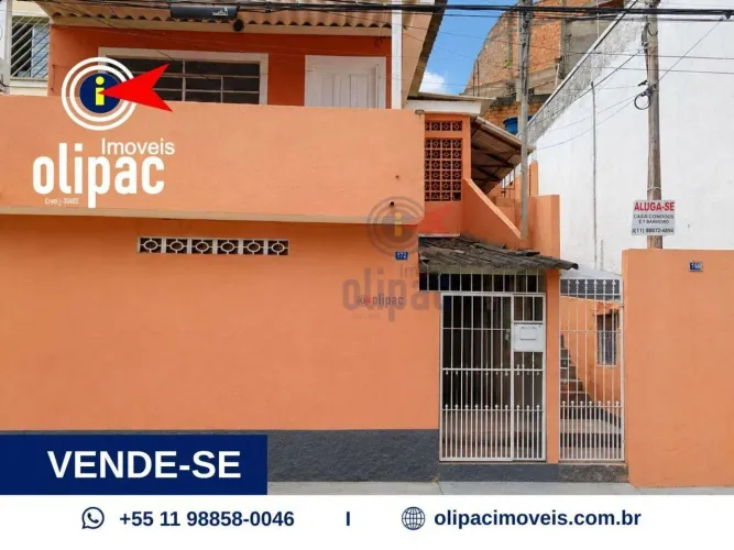 3 CASAS RESIDENCIAIS EM UM TERRENO DE 250,00MS2 - JARDIM DIVINOLANDIA - GUARULHOS - SP