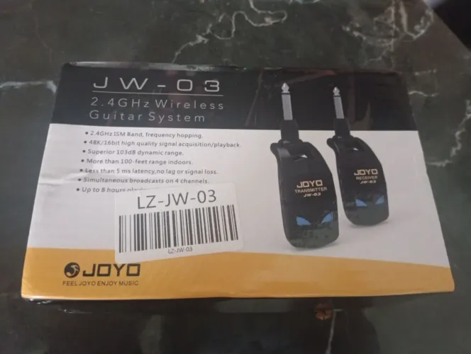 Transmissor sem fio joyo jw03 nunca usado