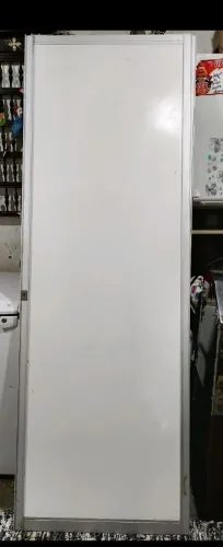 Porta de correr alumínio e formica