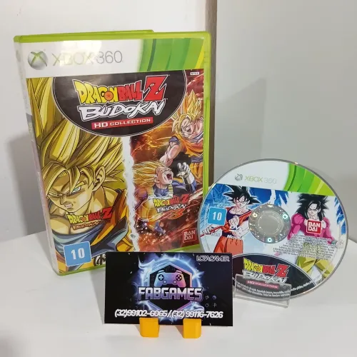 Jogo Xbox 360 original Dragon ball z Budokan Collection. Promoção aqui na LOJA FABGAMES