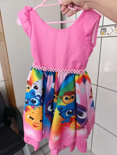Vestido Infantil bolofofos 