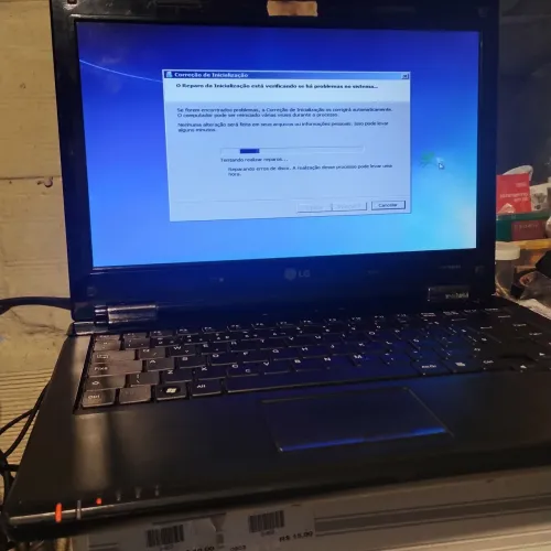 Notebook LG R4800. HD500gb. dual core t4500. Com fonte. Para peças ou conserto