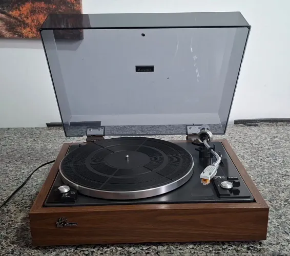 Toca Disco Sansui SR-212 raro antigo Japan 