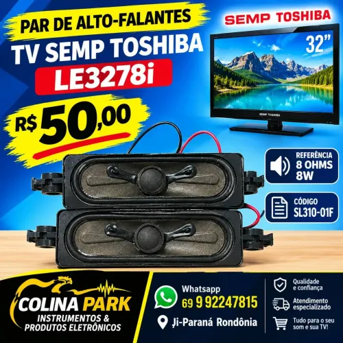 Par Alto-Falantes Toshiba LE3278i
