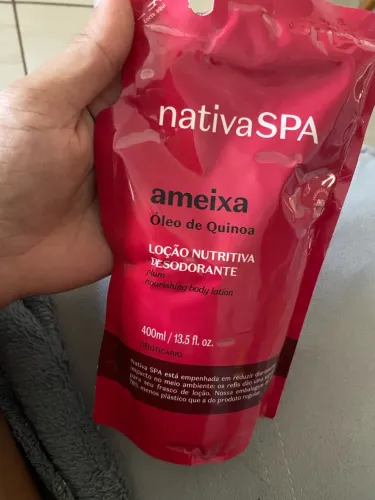 Refil Nativa SPA Ameixa 400ml - O Boticário - Lacrado