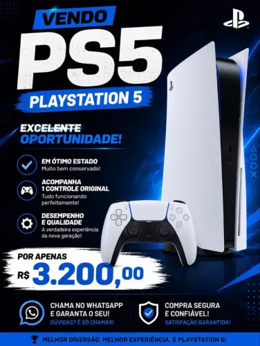 Vende-se PLAYSTATION 5