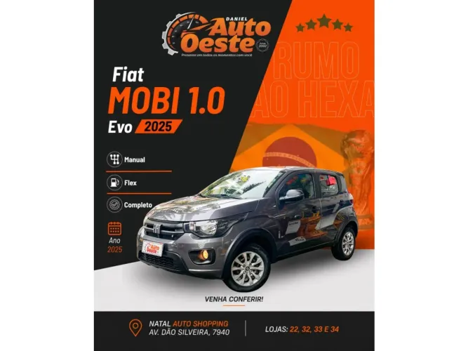 Fiat Mobi Like 1.0 Fire Flex 5P. 2025