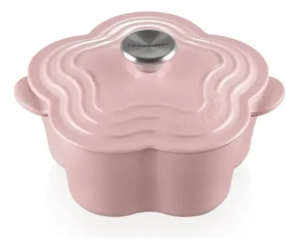 Panela Flor Rosa Le Creuset