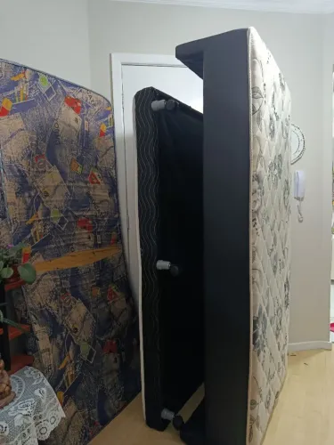 Base box de solteiro com cama auxiliar!