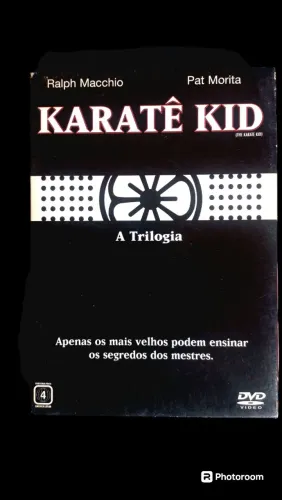 Box DVD Karatê Kid a trilogia