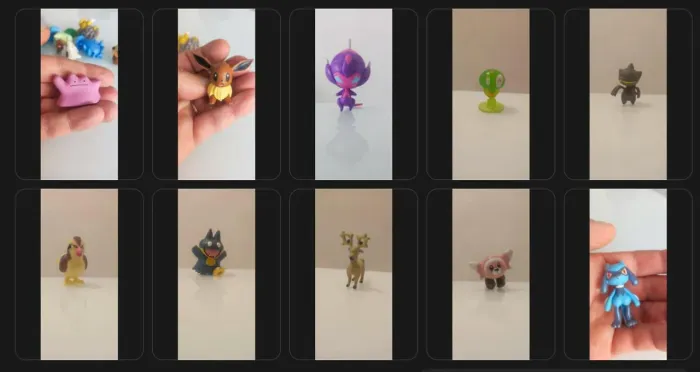 Kit 10 pokémon