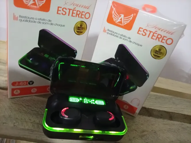 Fone de ouvido bluetooth gamer 
