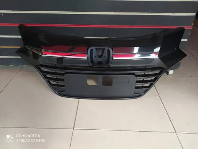 Grade Parachoque Dianteiro Hrv 2015 A 2018 Preto Fosco