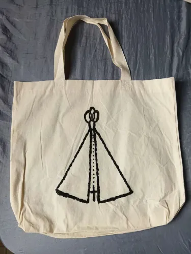 Sacola desenhada a mão personalizada