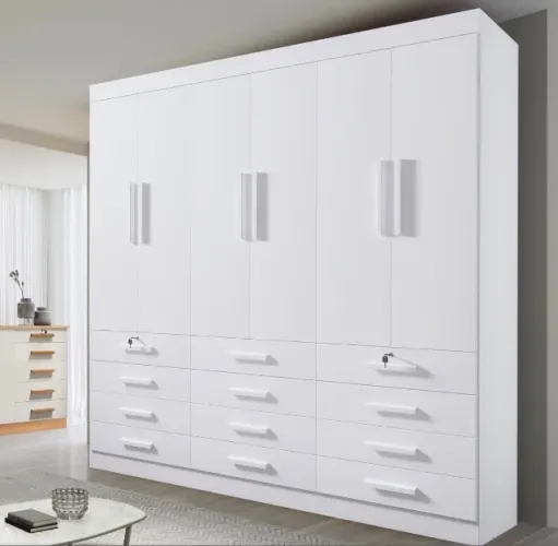 Guarda-Roupa Imperial Max 6 Portas Branco